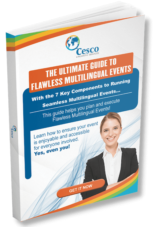 The Ultimate Guide To Flawless Multilingual Events eBook