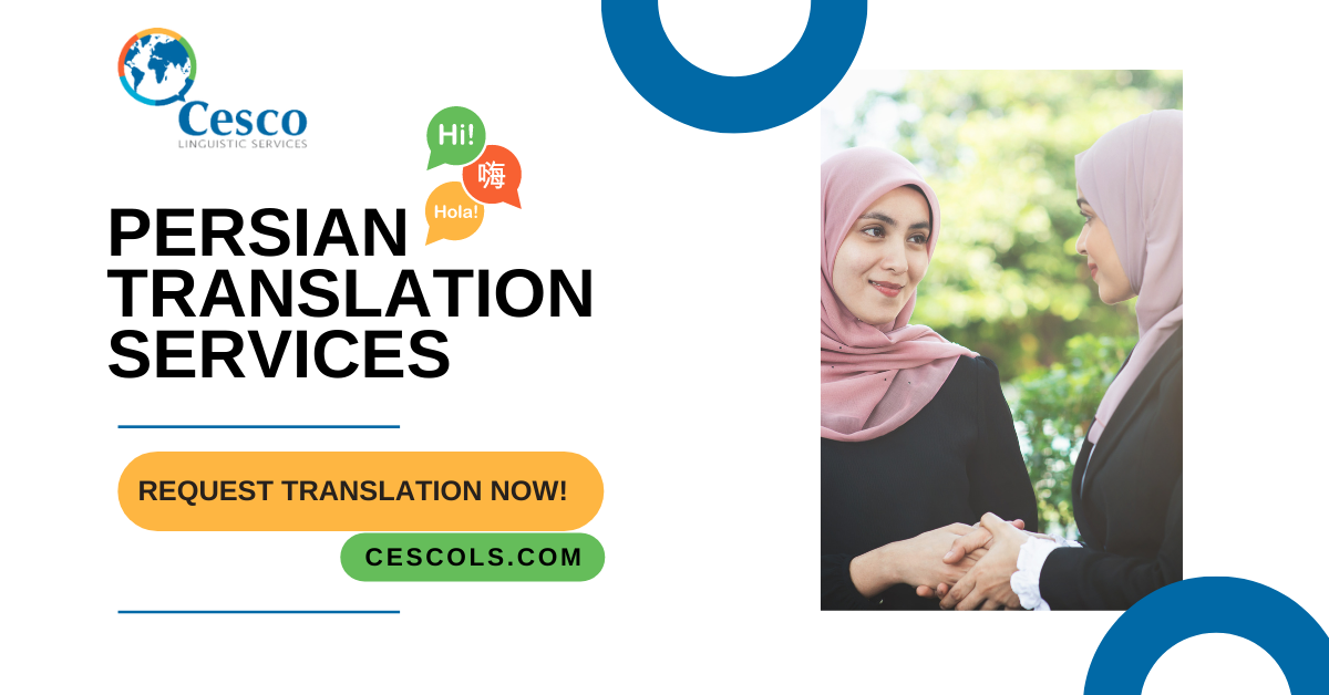 Persian Translation Services Cesco Linguistic Services